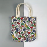 Túi tote in họa tiết Keith Haring