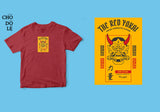 Áo thun unisex cotton 100% in hình Japanese Art - The Red Yokai