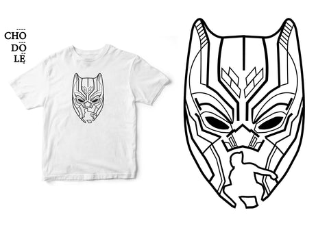 Áo thun unisex cotton 100% in hình  Black Panther