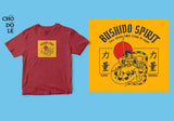 Áo thun unisex cotton 100% in hình Japanese Art - Bushido Spirit