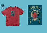 Áo thun unisex cotton 100% in hình Japanese Art - Oni Mask