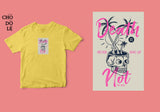 Áo thun unisex cotton 100% in hình Death is not the end, never give up