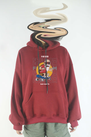 Áo khoác hoodie unisex cotton hình Quy Lão Kame  (nhiều màu)
