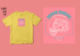 Áo thun unisex cotton 100% in hình Japanese Art - Dragon Warrior