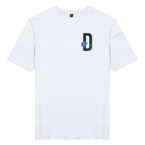 Áo thun unisex cotton 100% in hình Floral Text - D