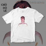 ÁO THUN UNISEX COTTON 100% IN HÌNH  - David Bowie - Aladdin Sane (Album cover)