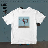 ÁO THUN UNISEX COTTON 100% IN HÌNH  - Grace Jones - Island Life (Album cover)