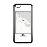Ốp lưng dẻo iphone in hình Love City Map - Hue