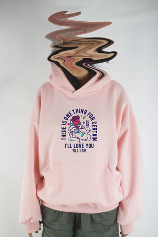 Áo khoác hoodie unisex cotton hình I'll love you till I die (nhiều màu)