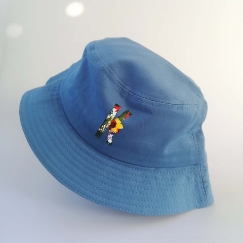 Nón bucket in hình Floral Text - K (nhiều màu)