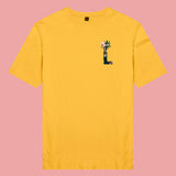 Áo thun unisex cotton 100% in hình Floral Text - L