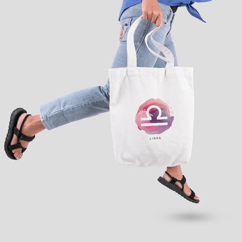 Túi tote  in hình Cung hoàng đạo Libra Thiên Bình