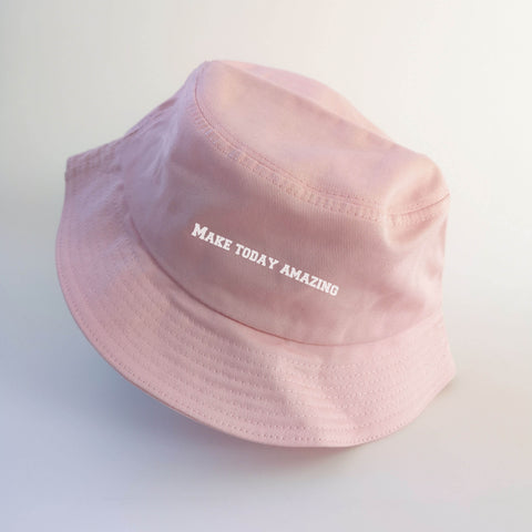 Nón bucket in chữ Make today amazing  - (nhiều màu)