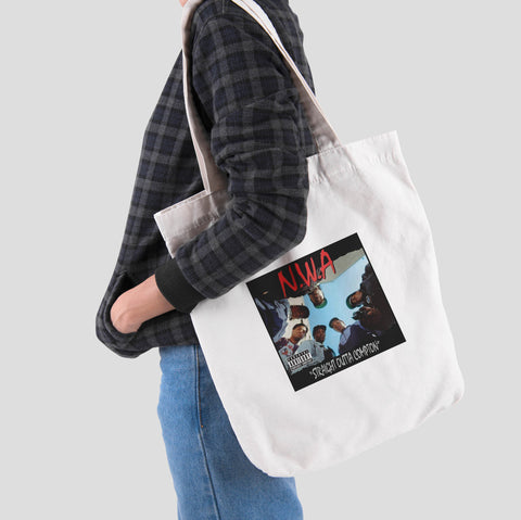 Túi tote  in hình NWA - Straight outta compton (Album cover)
