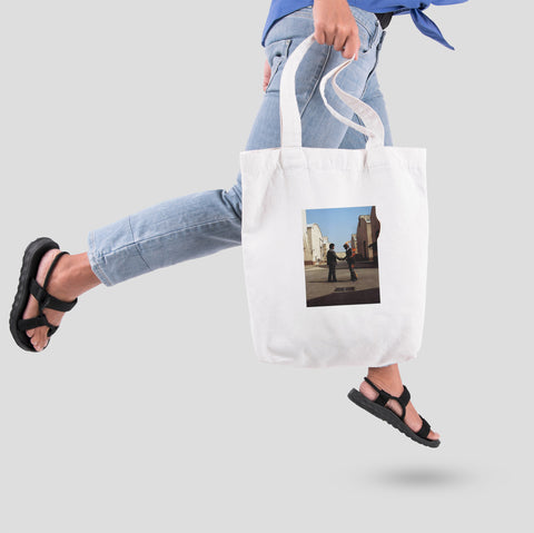Túi tote  in hình Pink Floyd - Wish you were here (Album cover)