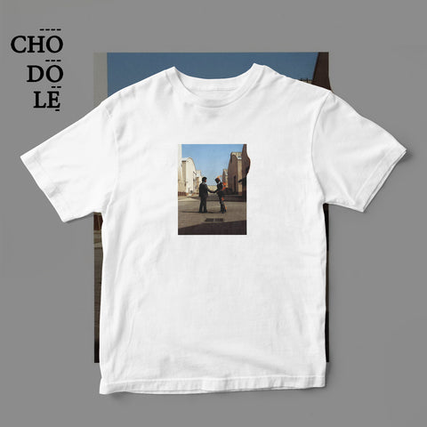 ÁO THUN UNISEX COTTON 100% IN HÌNH  - Pink Floyd - Wish you were here (Album cover)