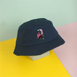 Nón bucket in hình Floral Text - R (nhiều màu)