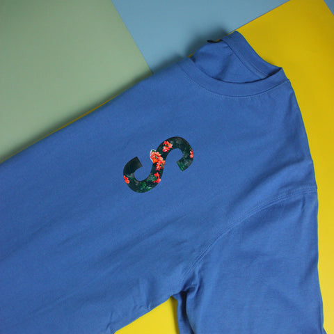 Áo thun unisex cotton 100% in hình Floral Text - S