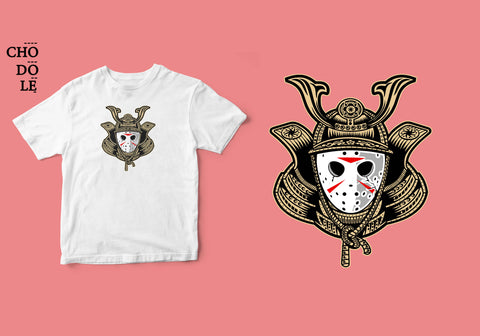 Áo thun unisex cotton 100% in hình Super Heroes Series - Samurai Jason (nhiều màu)