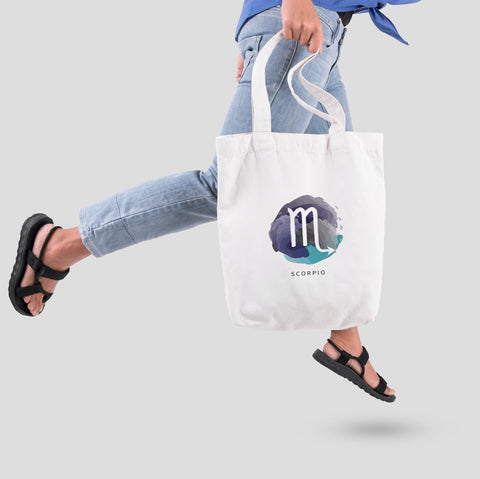 Túi tote  in hình Cung hoàng đạo Scorpio Bọ Cạp