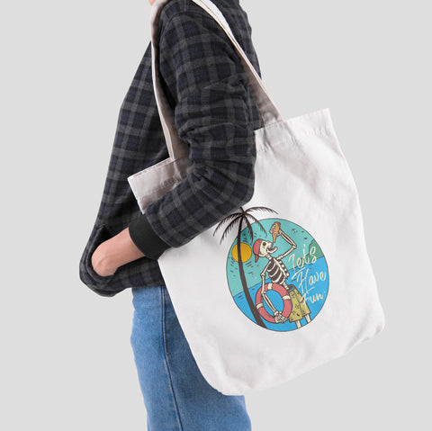 Túi tote in hình Sunny Drink
