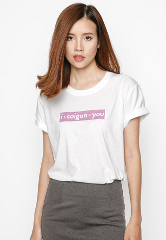 Áo thun in hình Love City- Saigon You (nhiều màu)