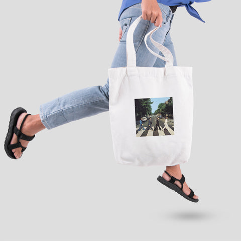 Túi tote  in hình The Beatles - Abbey Road (Album cover)