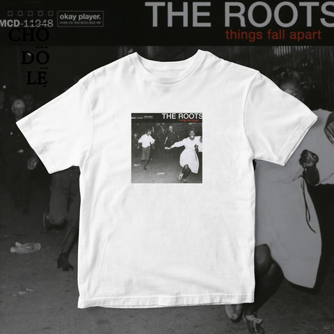 ÁO THUN UNISEX COTTON 100% IN HÌNH  - The Roots -Things fall apart (Album cover)