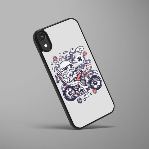 Ốp lưng iphone in hình Super Heroes - Trooper Biker (đủ model iphone)