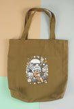 Túi tote vải in hình Super Heroes - Trooper Formula Racer (nhiều màu)