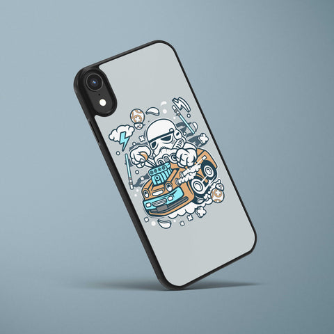 Ốp lưng iphone in hình Super Heroes - Trooper  Hotrod (đủ model iphone)