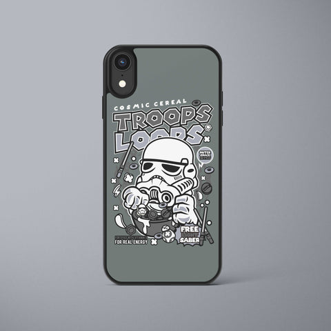 Ốp lưng  iphone in hình Super Heroes Series - Trooper Loops (đủ model iphone)