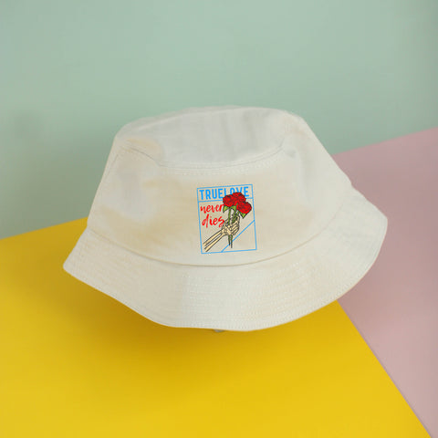 Nón bucket in hình True Love Never dies (nhiều màu)