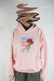 Áo khoác hoodie unisex cotton hình True love never dies (nhiều màu)