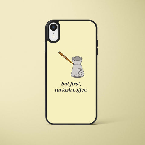Ốp lưng  iphone in hình  Cung hoàng đạo But first, Turkish coffee
