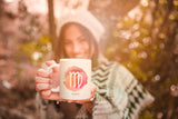 Ly sứ uống trà/ cafe in hình Cung hoàng đạo Virgo Xử Nữ