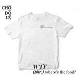 ÁO THUN UNISEX COTTON 100% IN CHỮ WTF