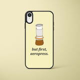 Ốp lưng  iphone in hình  Cung hoàng đạo But first, aeropress
