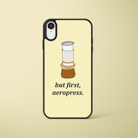 Ốp lưng  iphone in hình  Cung hoàng đạo But first, aeropress