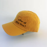 Nón lưỡi trai in chữ  after all this time? (form mềm)