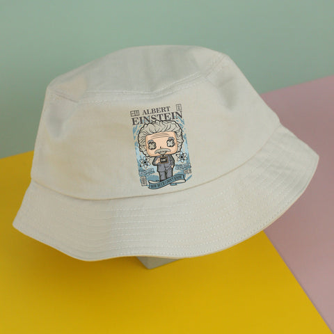 Nón bucket in hình Albert Einstein (nhiều màu)