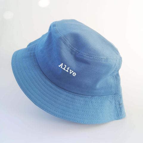 Nón bucket in chữ Alive- (nhiều màu)