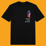 Áo thun unisex cotton 100% in hình Love Couple - All of me loves all of you (nhiều màu)