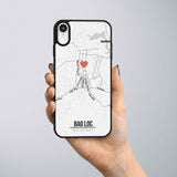 Ốp lưng  iphone in hình Love City Vietnam Map - Bao Loc (đủ model iphone)