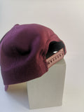 Nón lưỡi trai trơn - màu mận tím (form đứng)