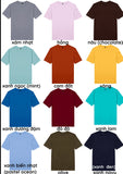 Áo thun unisex cotton in hình Smile and Rise