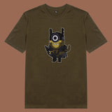 Áo thun unisex cotton in hình funky cartoon series - batman minion lego (nhiều màu)