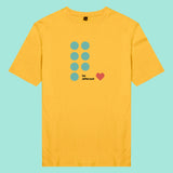 Áo thun unisex cotton 100% in hình Be Different (nhiều màu)