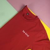 Áo thun unisex in chữ Be kind