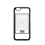 Ốp lưng dẻo iphone in hình Love City Map - Berlin